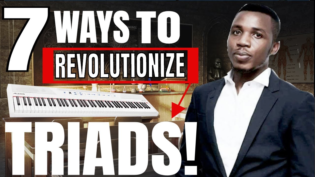 7 Ways To Revolutionize How To Play Triads On Piano - Inversions Music Theory and More!