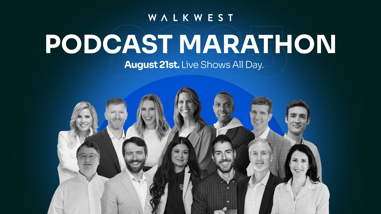 Walk West Content Studio Podcast Marathon: 11 Episodes, 8+ Hours, Countless Lessons Learned