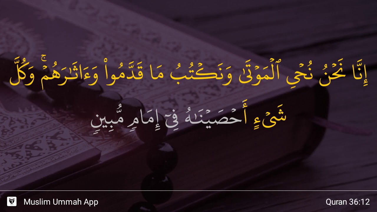 Ya Sin ayat 12