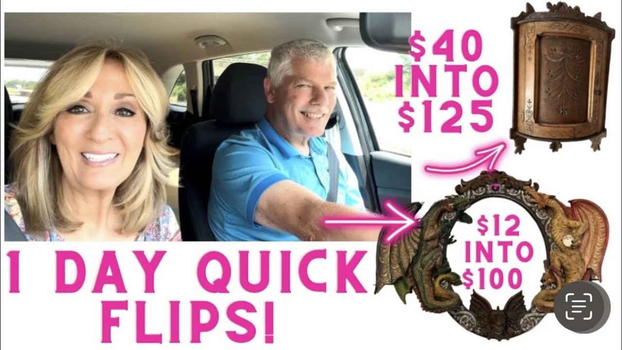 I made him buy it! |1 Day QUICK FLIPS | Goodwill thrifting