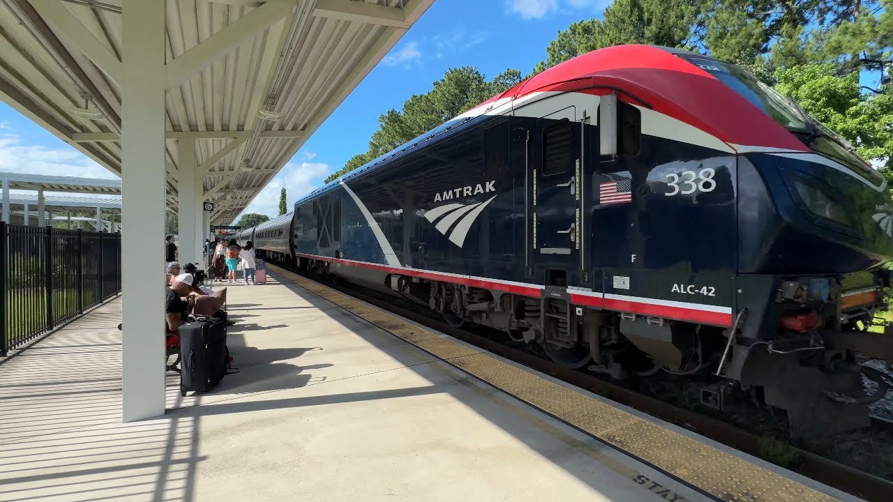 Amtrak Adventures из Чарльстона в Ньюарк, штат Нью-Джерси