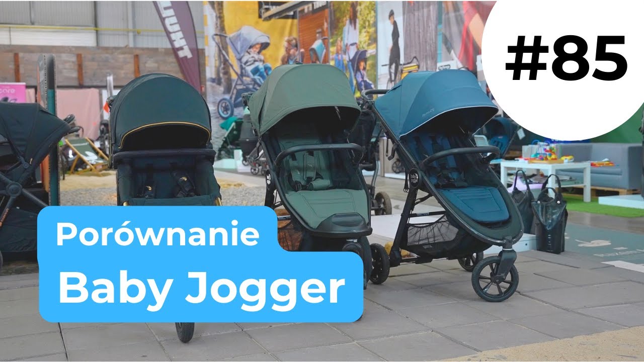 Porównanie wózków Baby Jogger: Summit X3, City Elite 2, City Mini GT2