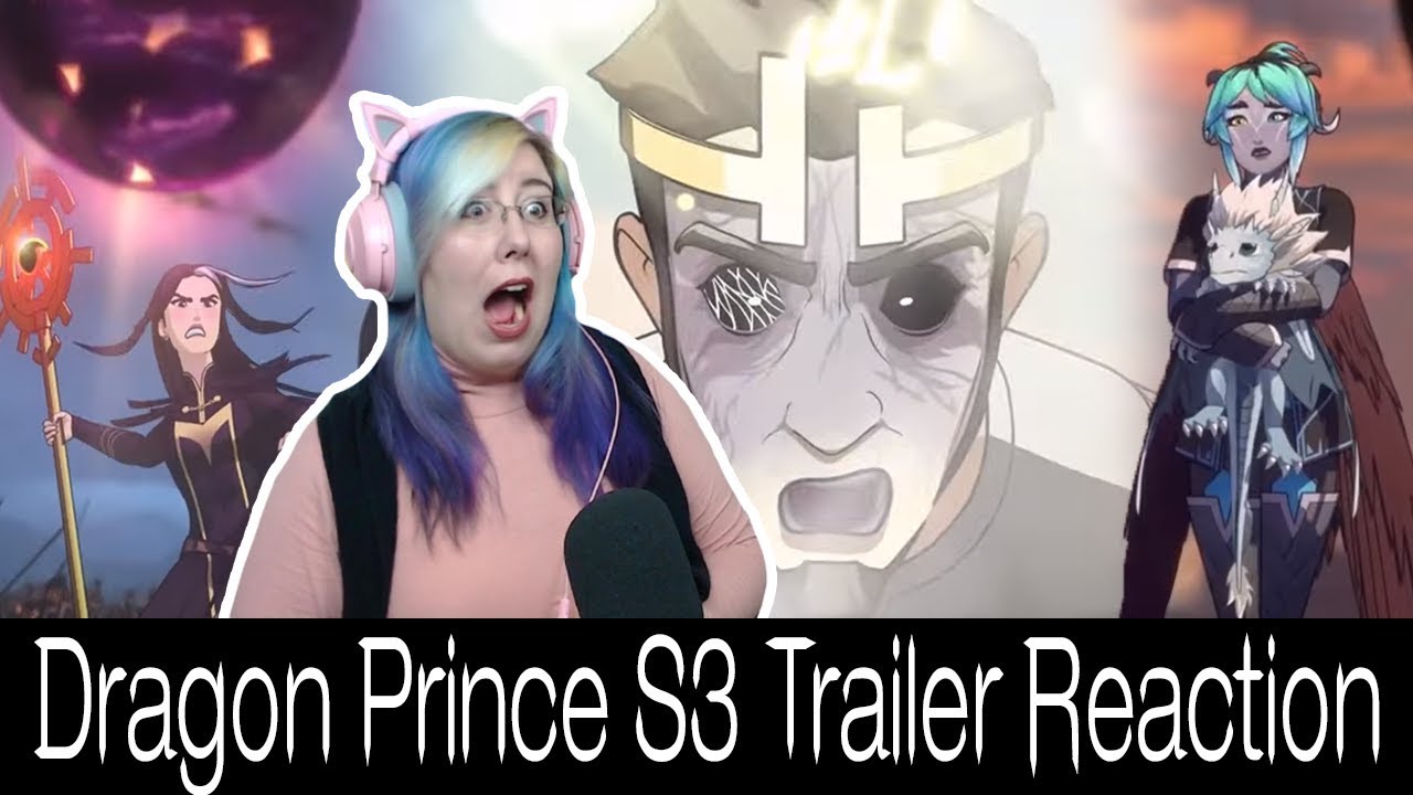DRAGON WAR?? - The Dragon Prince Season 3 Trailer REACTION + BREAKDOWN - Zamber Reacts
