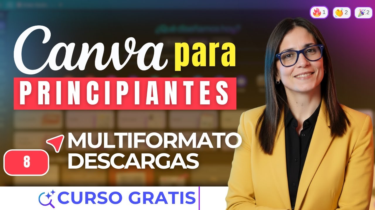 Curso CANVA PARA PRINCIPIANTES 2026 | Cómo usar Canva gratis desde cero – Capítulo 08