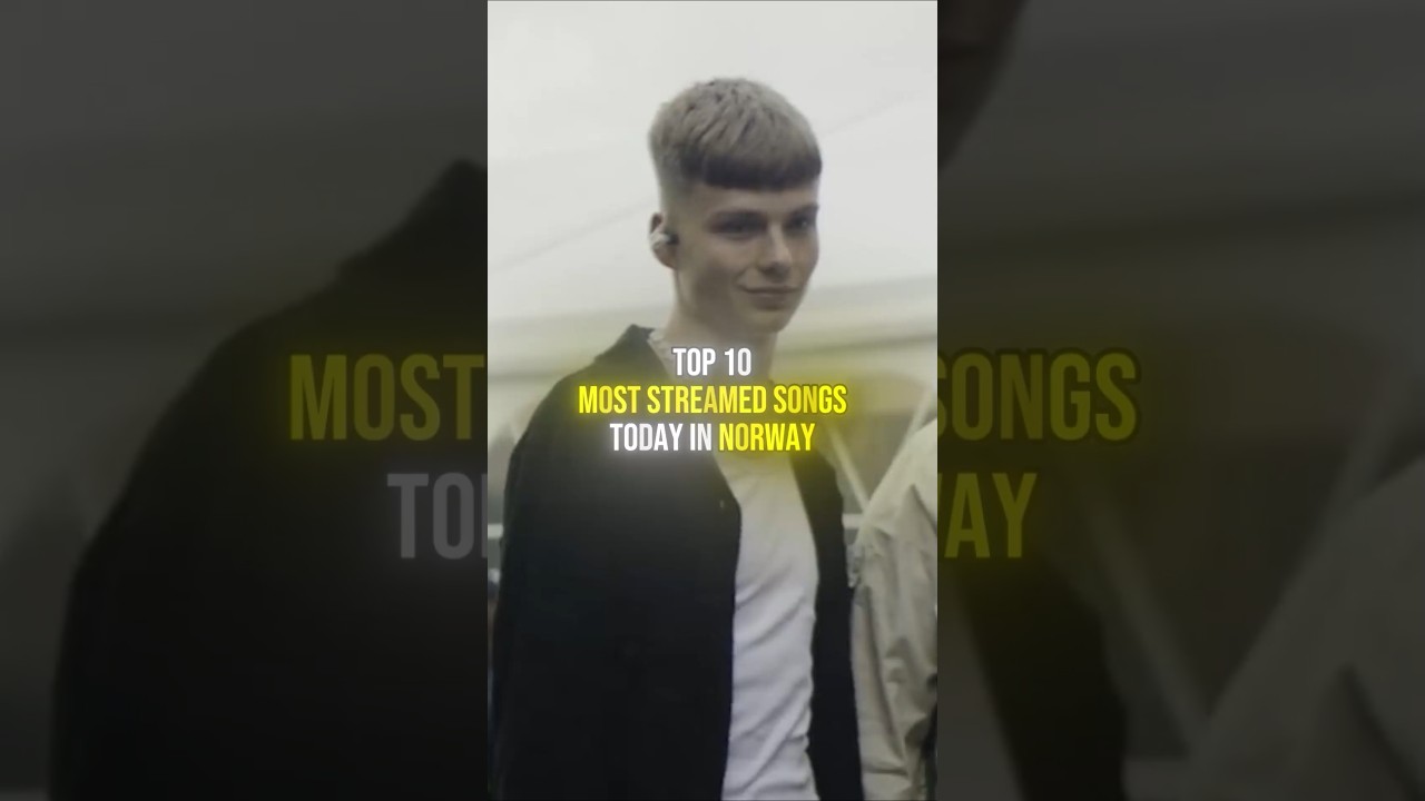 Top 10 MOST STREAMED SONGS today in Norway 🇳🇴🎶 