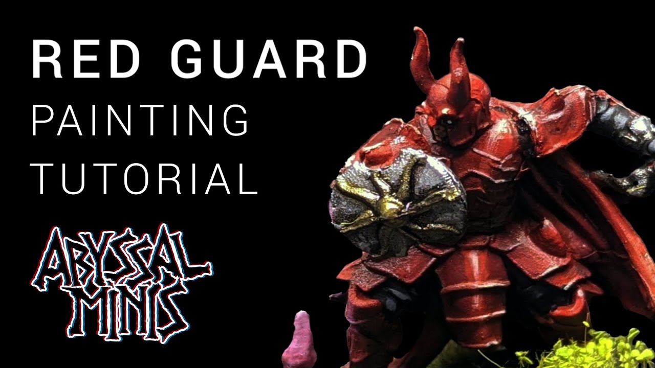 Gloomhaven - Painting the Valrath Red Guard