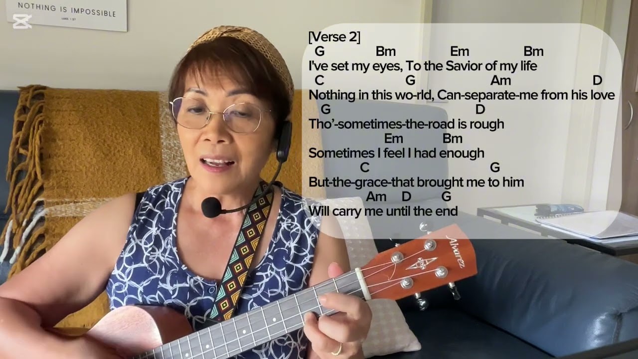 Heaven Bound cover. Baritone uke play along with chords & lyrics (Ruel Buyacao original song)