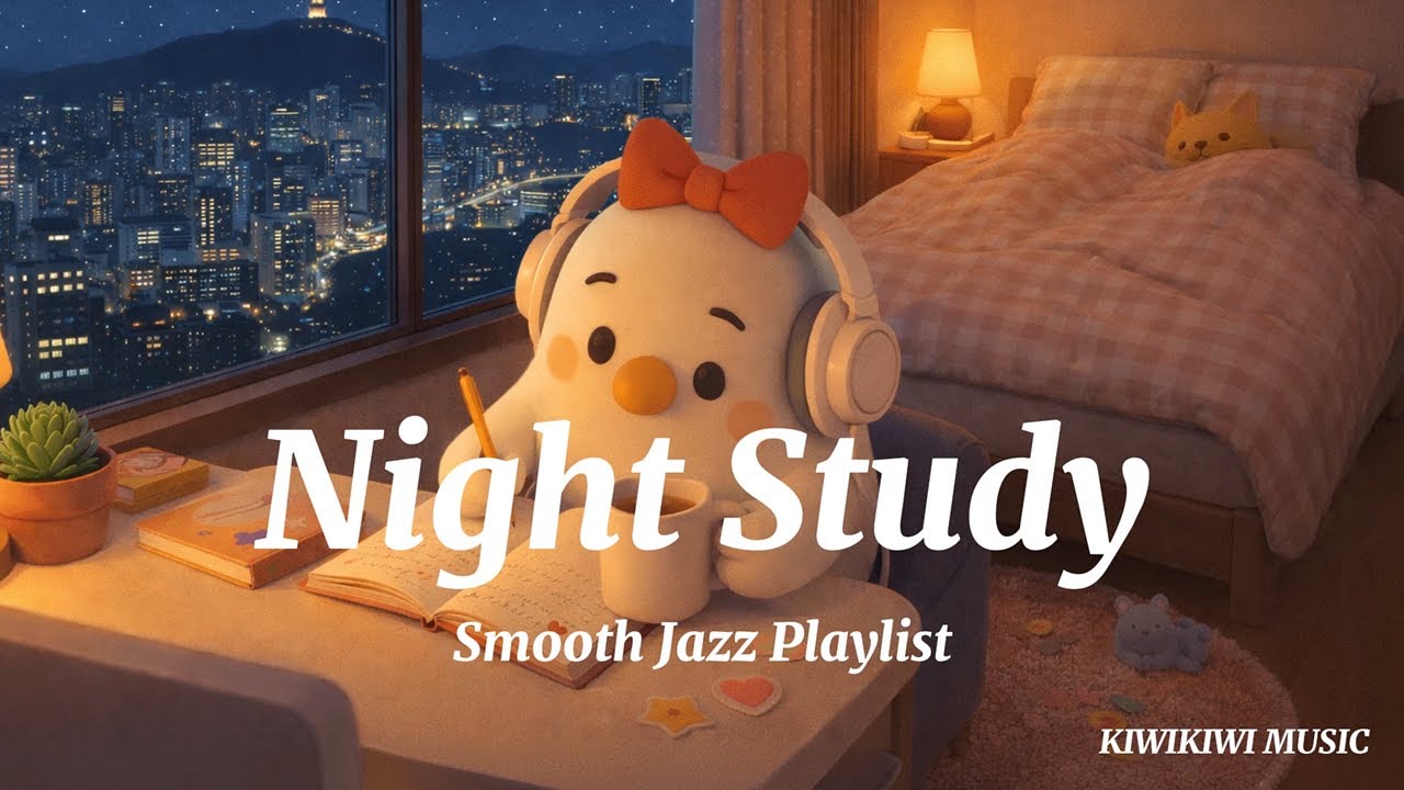 Night Study ☕🌃| 밤 공부에 딱 좋은 재즈 플레이리스트