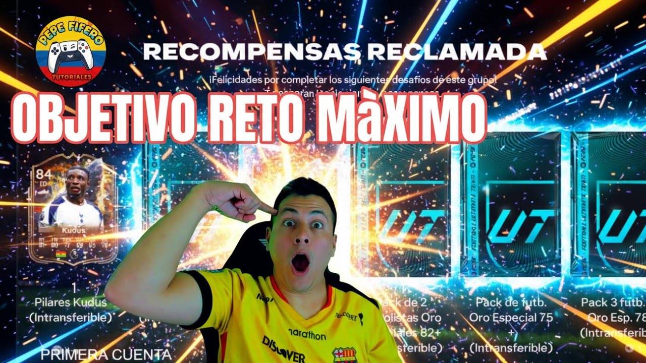 🎯 ¡Kudus GRATIS! CÓMO HACER el OBJETIVO RETO MÁXIMO de EAFC 26 (TUTORIAL COMPLETO)