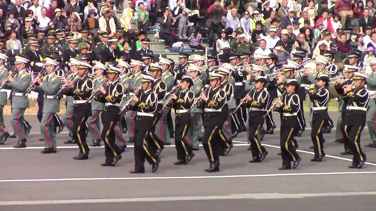 2016年 自衛隊観閲式（総合予行）  観閲行進 - The Parade of Japan Self-Defense Force
