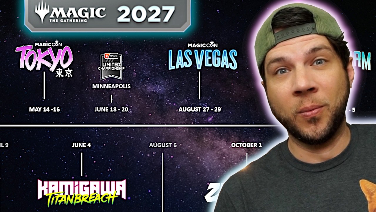 Полное расписание Magic на 2027 год и спойлеры Reality Fracture | Краткий обзор стрима с MagicCon...