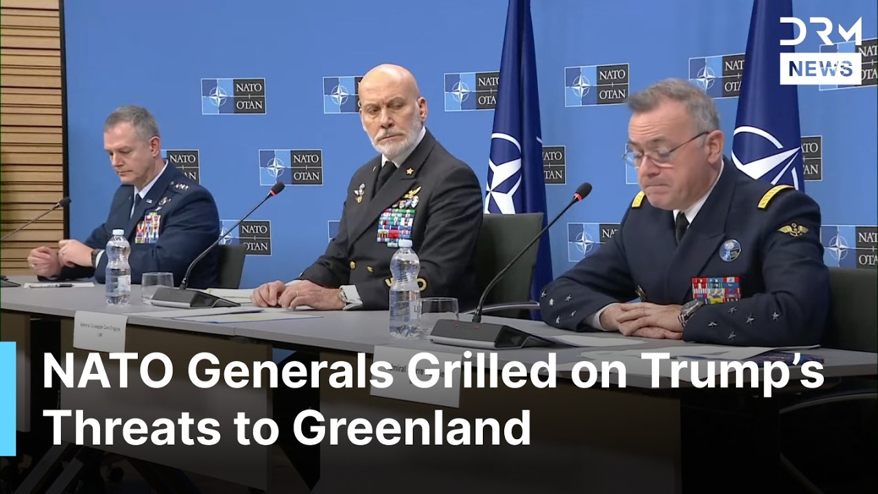 FULL PRESSER: NATO Chiefs Shut Down Greenland Fears, Stress Arctic Unity & Figtt Readiness | AC1G