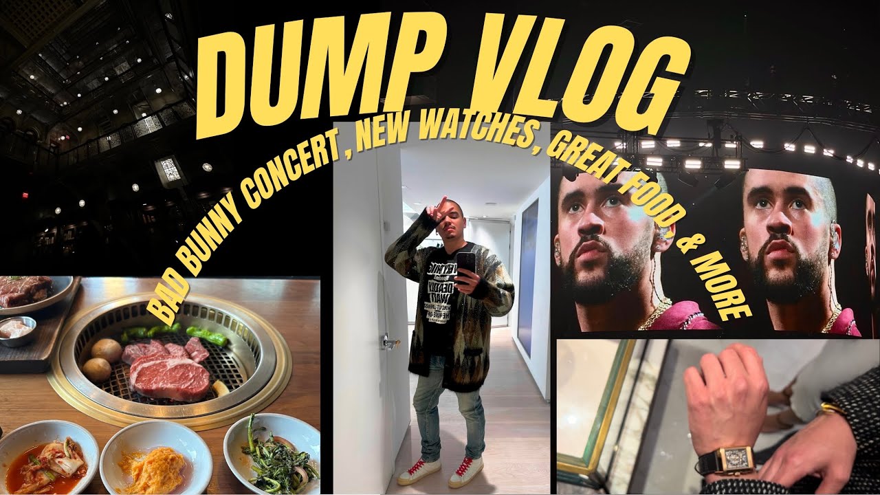 BVLGARI, Bad Bunny, & Best Food In NYC? | Dump Vlog |ARIEL ROSADO