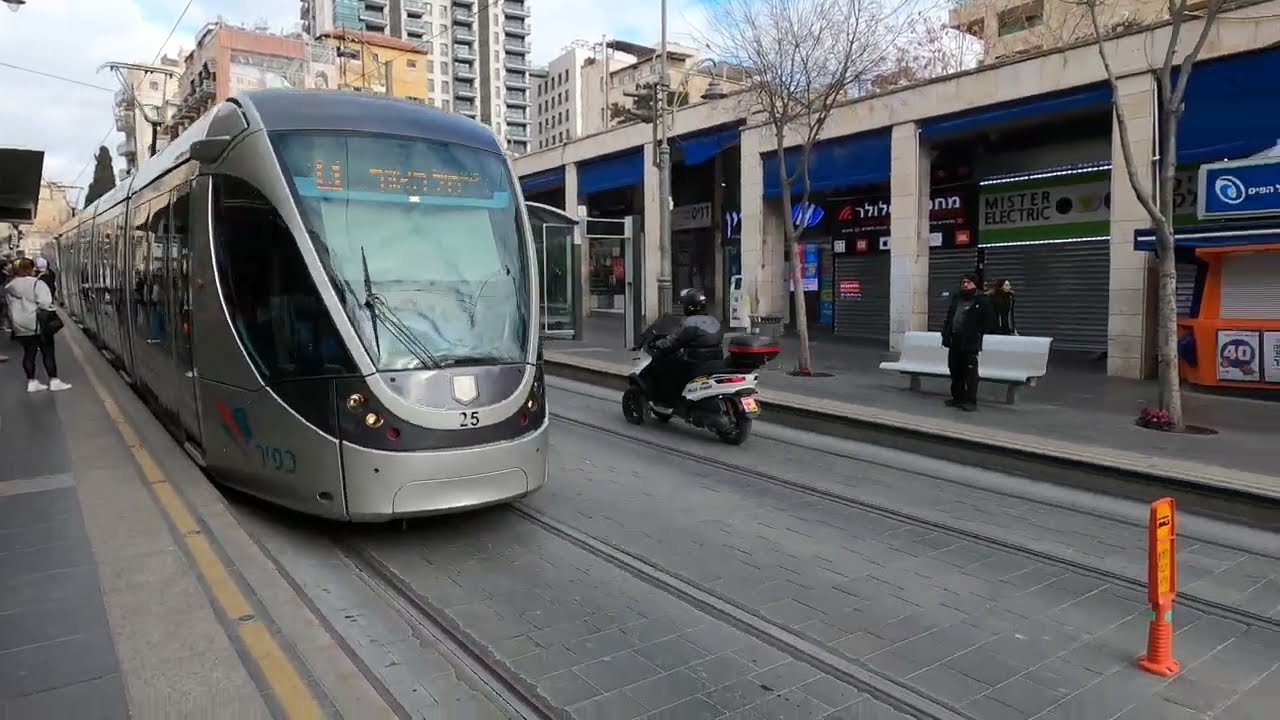 Tram Alstom Citadis 302 Jerusalem