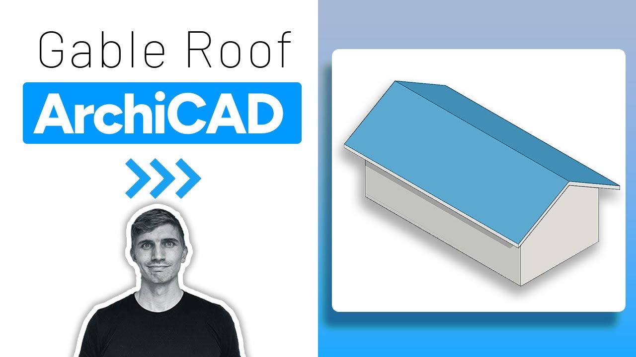Как нарисовать двускатную крышу &mdash; Учебное пособие по ArchiCAD