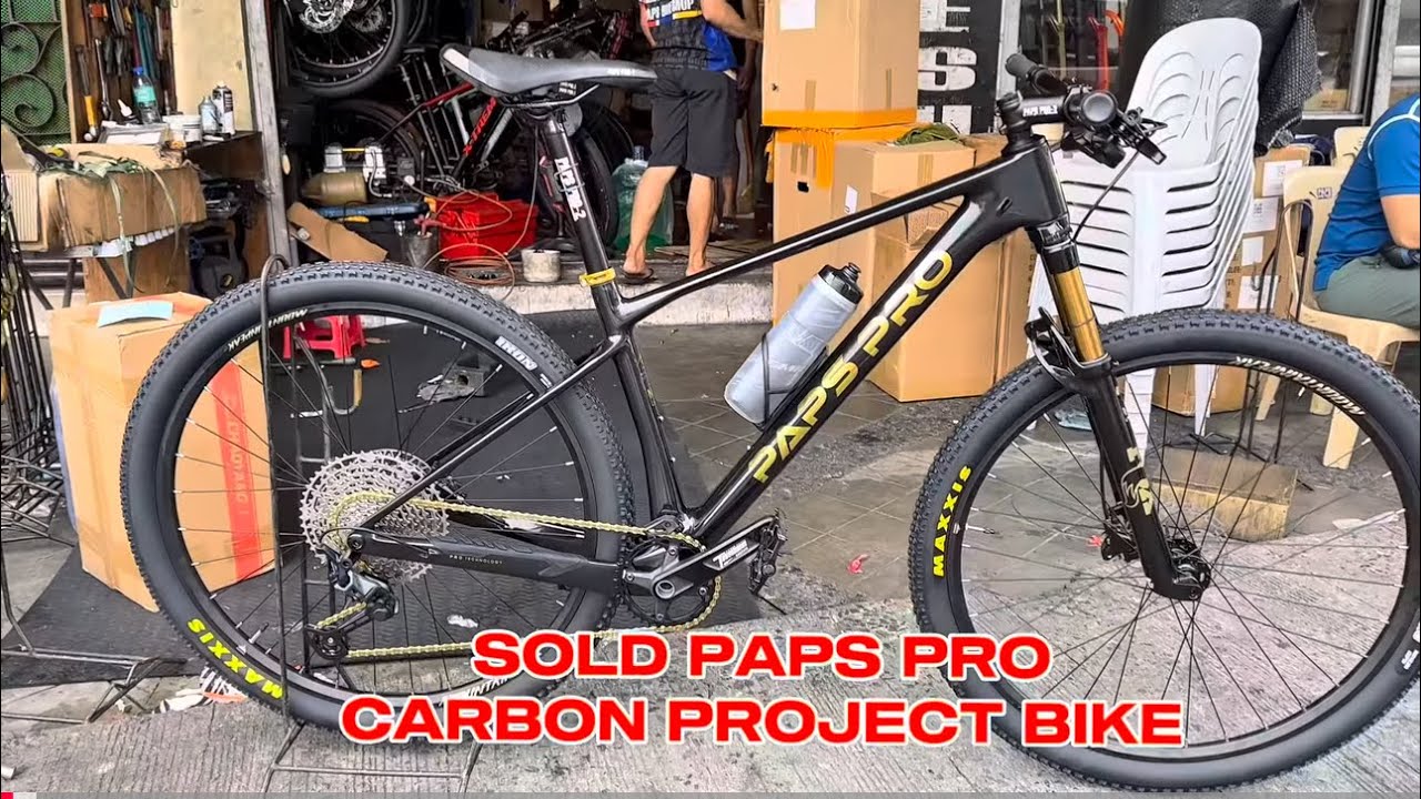 PAPS PRO CARBON project bike 35k only SRP 42k