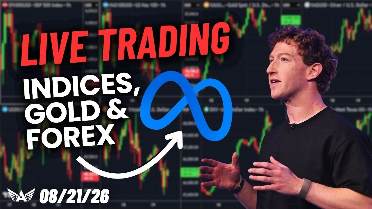 LIVE Trading Gold, Nasdaq, Forex | A1 Trading Show