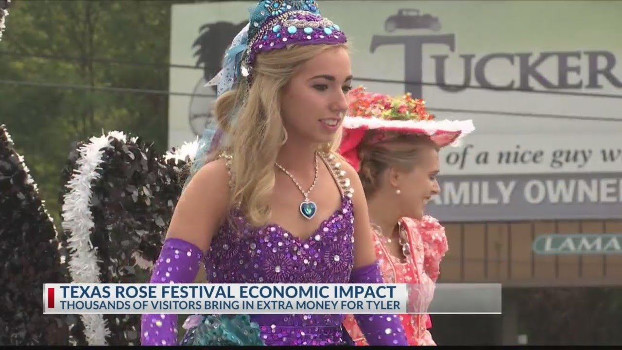 Texas Rose Festival brings millions of dollars into Tyler