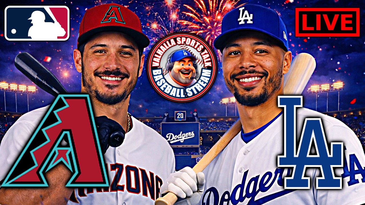 ⚾ Los Angeles Dodgers vs Arizona Diamondbacks Live Watch Party | MLB  LIVE Stream 🔥 | 3/27/2026