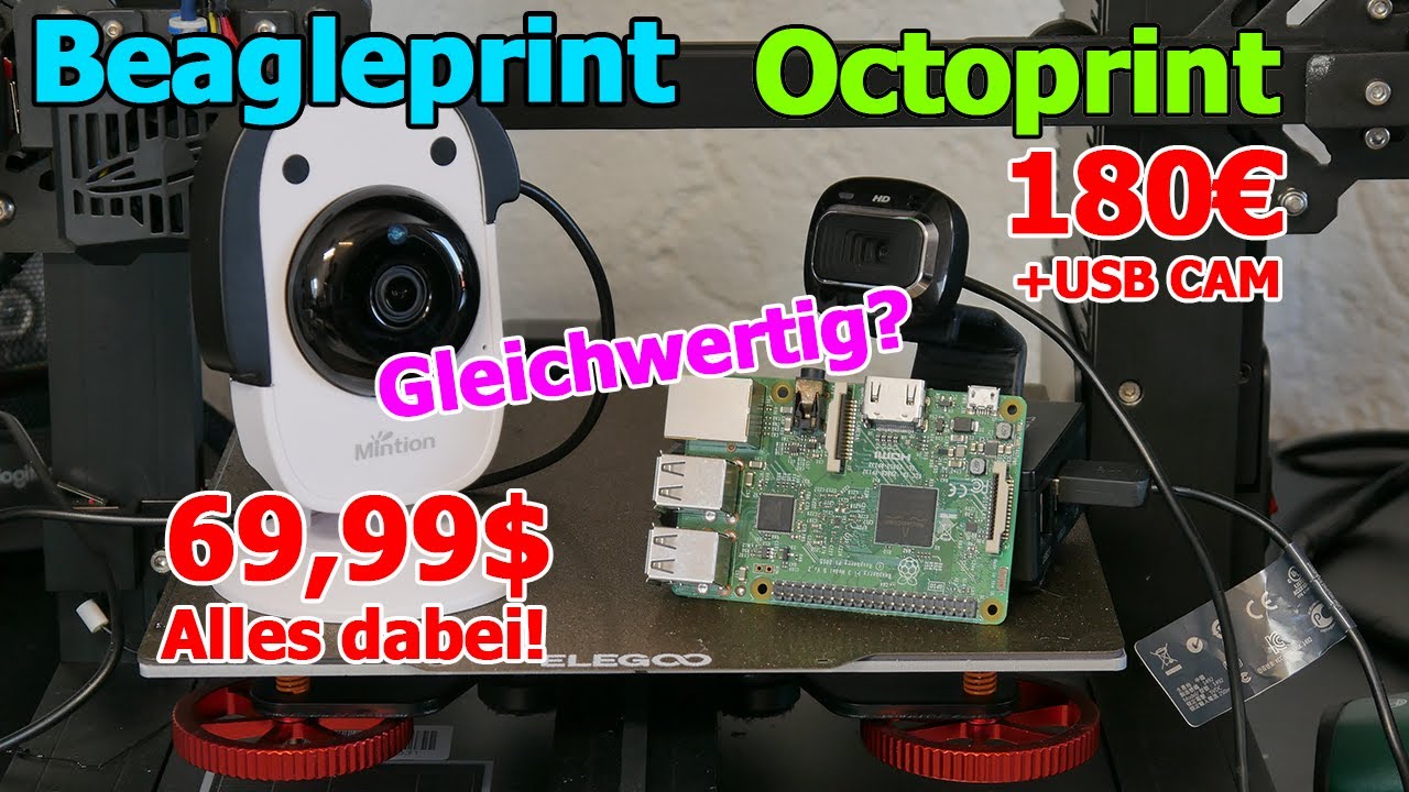 Beagleprint gleichwertig Octoprint?  Oder besser? Ich teste mit dem Elegoo Neptune 2S