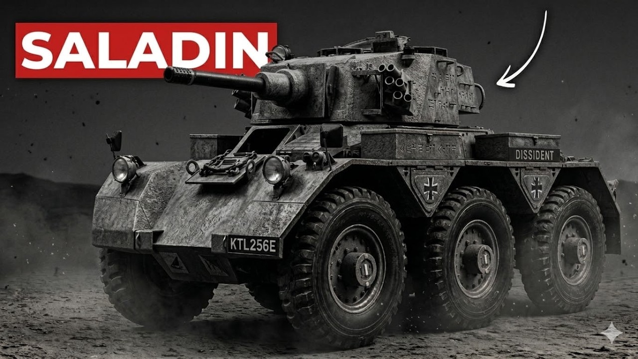The 'Ridiculous' British Car That Carried A Tank Gun On Six Wheels — And Actually Worked Alvis Sal