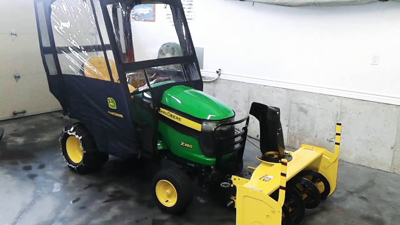 John Deere 2008 - X360 cab