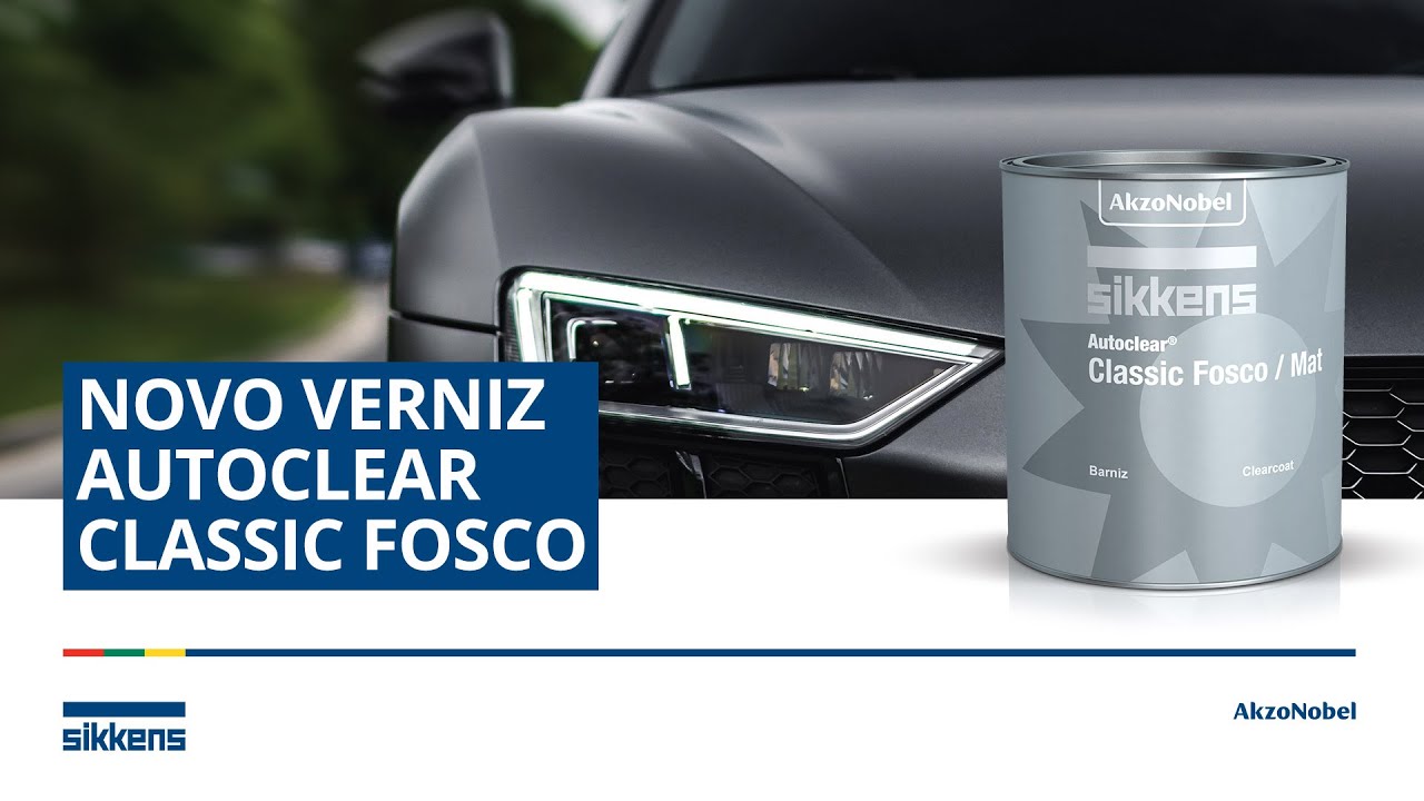 Verniz Autoclear Classic Fosco Sikkens Aplicação passo a passo #Lançamento