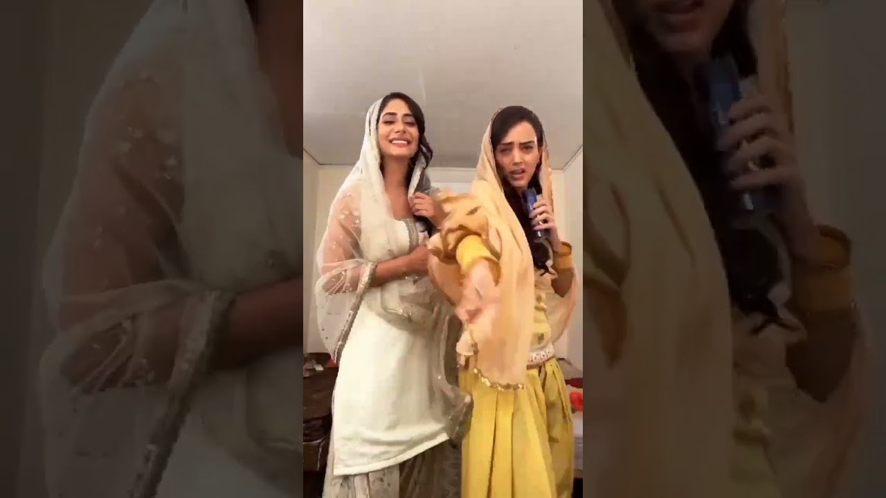 sahiba and seerat offscreen masti of Teri meri dooriyan| himanshi parashar and roopam Sharma