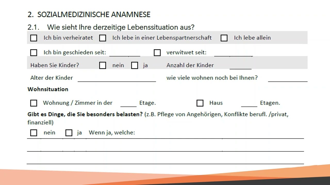 Video zur Bearbeitung des Fragebogens zur Reha-Aufnahme