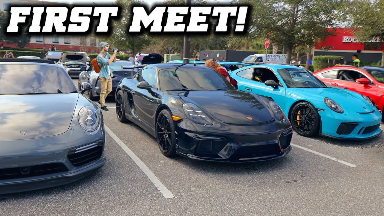 Отправляемся на Porsche на автомобильную встречу!