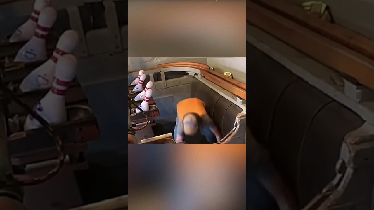 Как сбрасываются кегли в боулинге 🎳