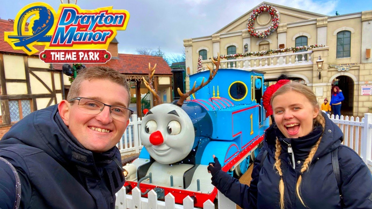 Drayton Manor Magical Christmas Vlog November 2021