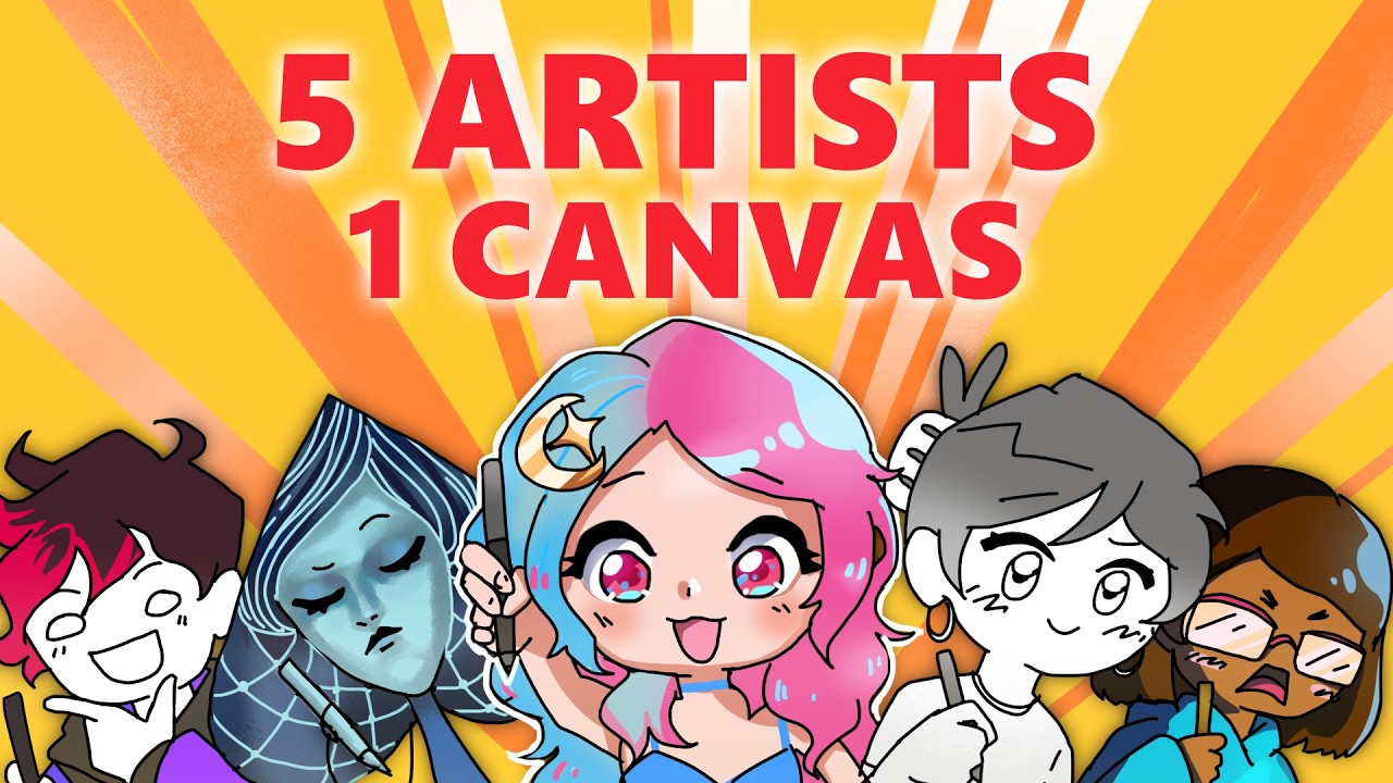 5 Artists Make 1 Athena Design [EPIC: The Musical]
