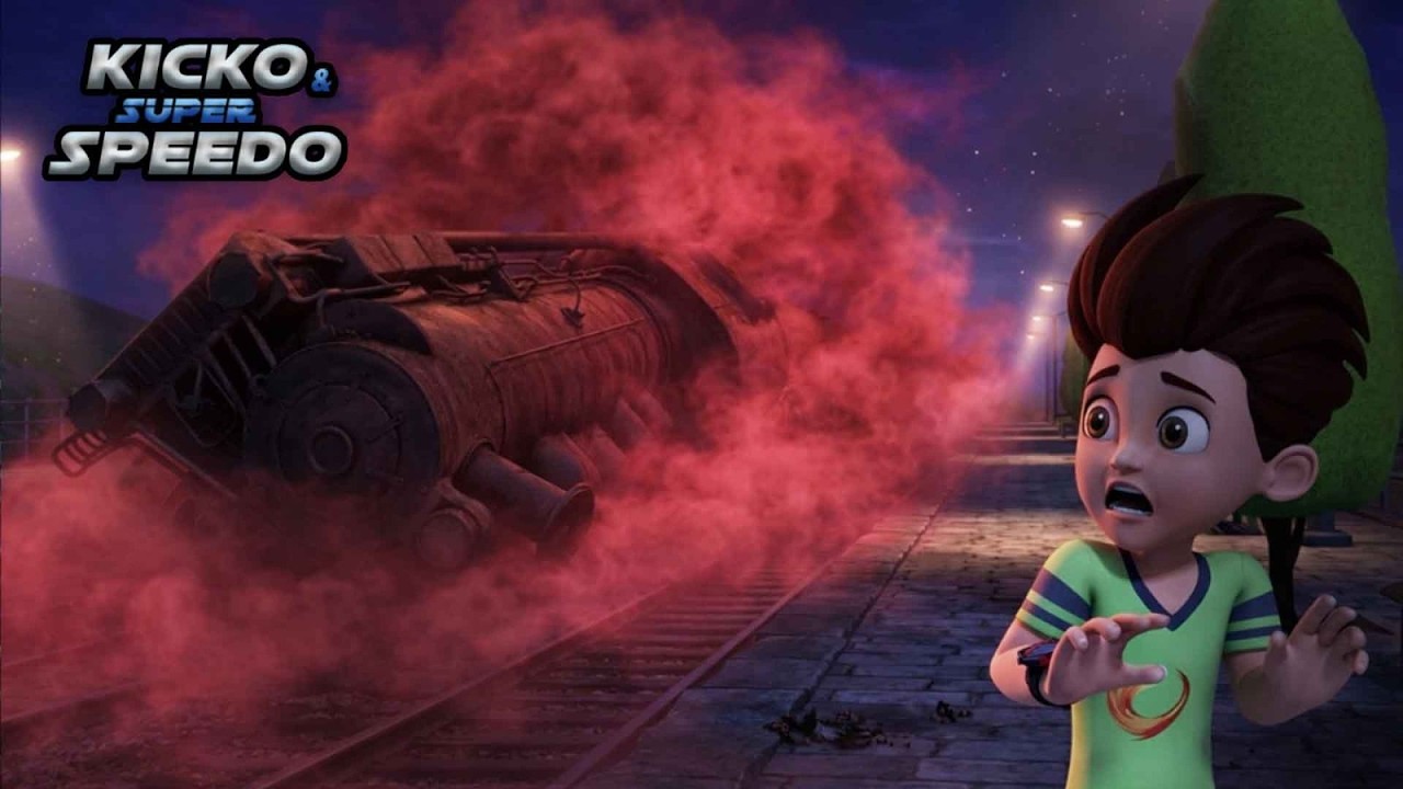 Kicko കോ മിലാ റെഡ് മിസ്റ്റ് മേ ഘിരി ട്രെയിൻ Kicko & Super Speedo |kids shows|Funny Video