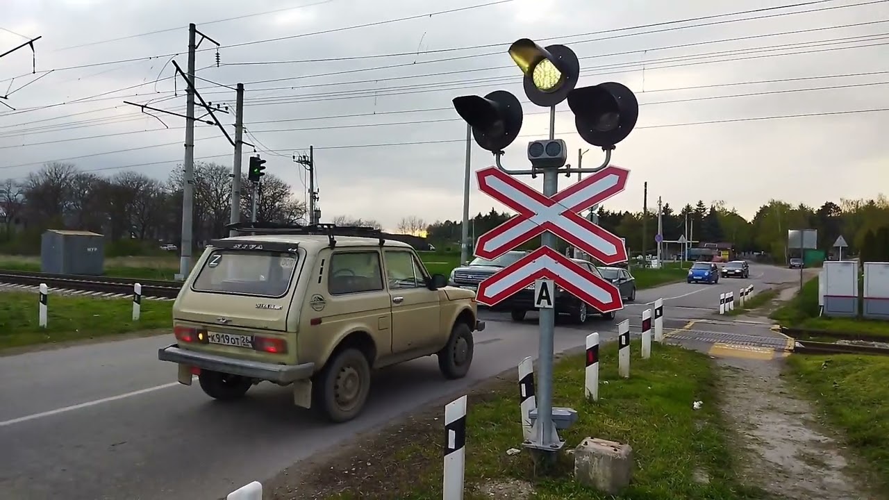 железнодорожный переезд в Ессентуках