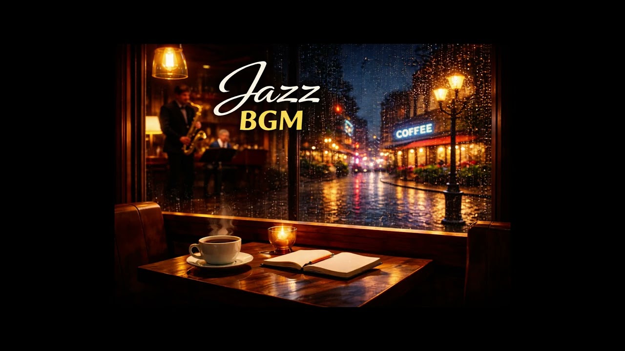 Cozy Cafe Jazz☕ – Relaxing Background Music for Study, Work & Reading#6