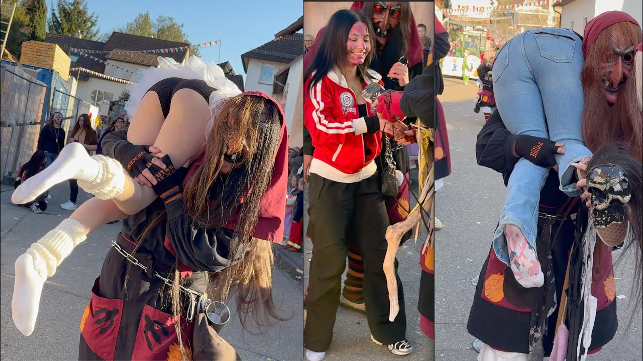 🔥Ultra Fasnet-Spaß 2025🔥mit den 🖤🧡Pforzheimer Höllenhexen🖤🧡 in Bilfingen