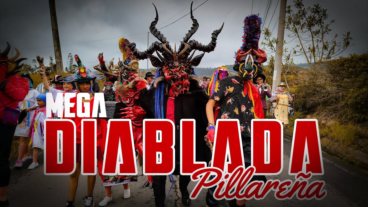 👹 DIABLADA PILLAREÑA 2025 😨 PATRIMONIO DEL ECUADOR #fiestastradicionales #pillaro #diablos #cultura