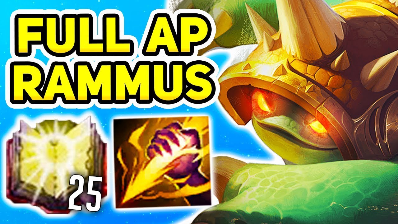 Q ATTIĞIM HERKES TEK YİYOR! İNANILMAZ HASAR! RAMMUS JUNGLE OYNANIŞ!