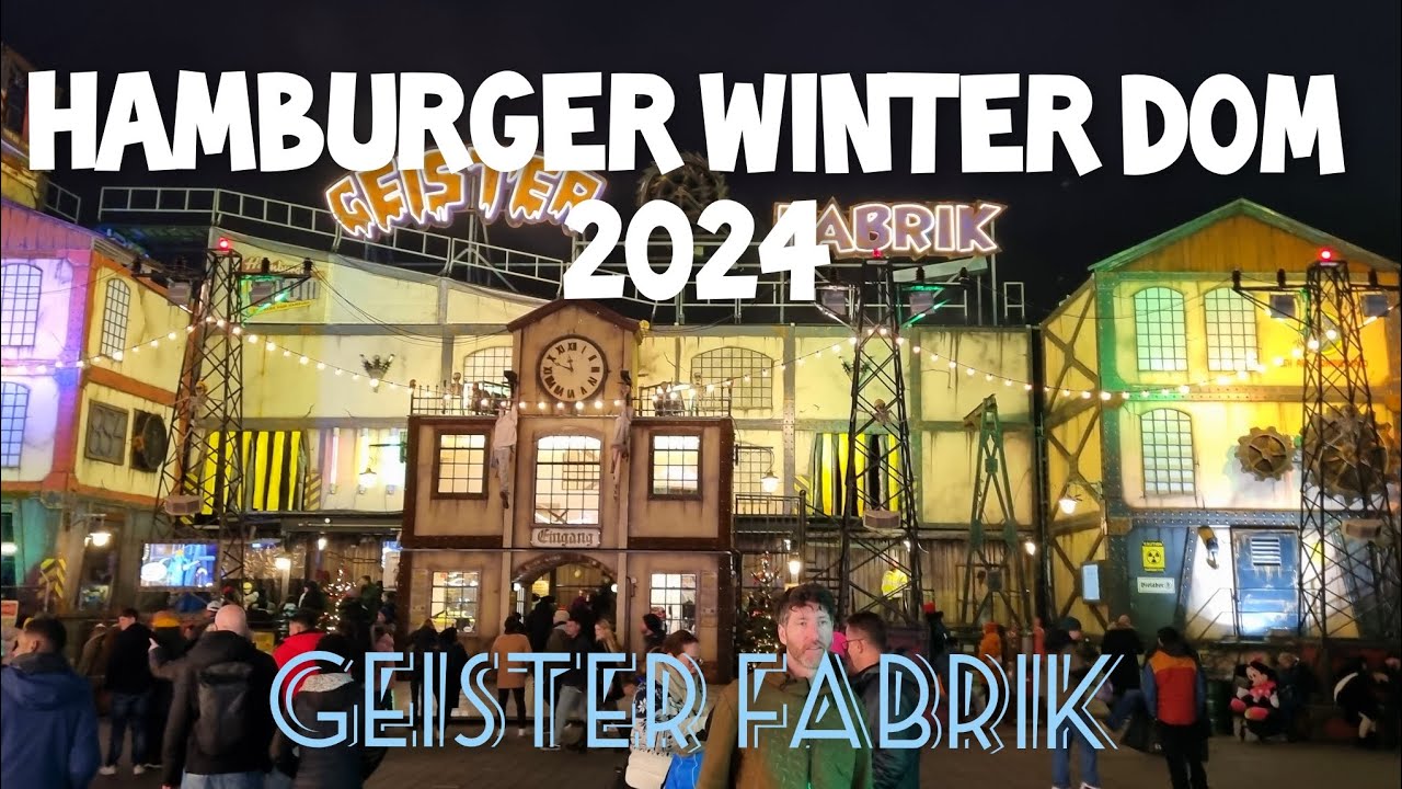 Hamburger Winter Dom 2024 - Onride ☆Geister Fabrik☆ (Rasch) ▪︎Kirmes Marvin▪︎