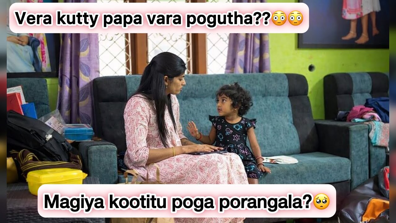 PRANK with MAGIZHINI 😂..But Azhuthutta🥺.. #sakthimagizhini #sakthibabu #prank 