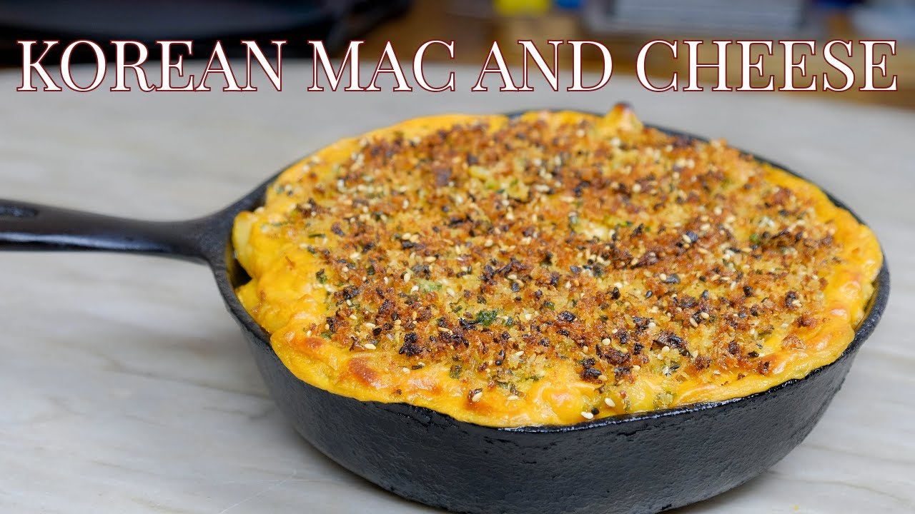 Vegan Korean Mac and Cheese Recipe | Spicy & Plant-Based Comfort Food