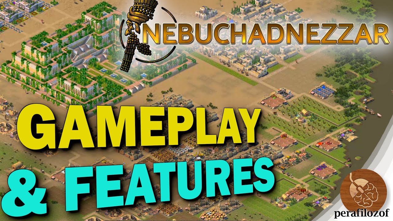🚩Nebuchadnezzar City building like Pharaoh & Caesar in Mesopotamia Gameplay & Features isometric 2D