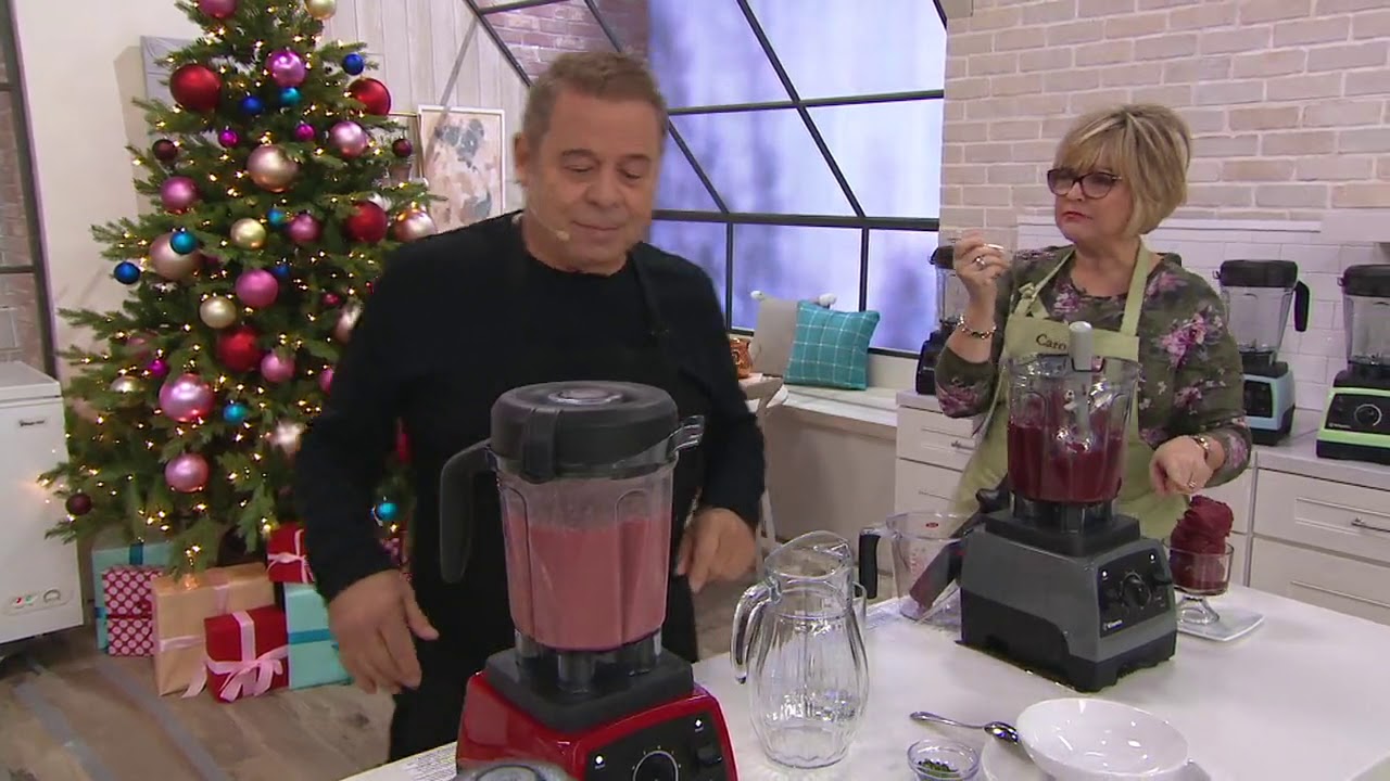 Vitamix 7500 64-oz 16-in-1 Variable Speed Blender w/ 32-oz Container on QVC