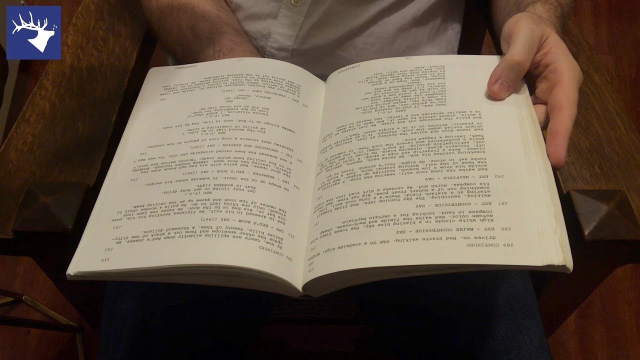 Reading The Shawshank Redemption Screenplay | Whisper/Soft Spoken [ASMR]