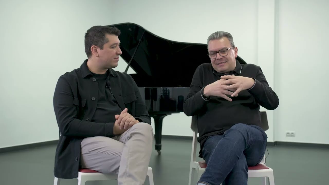Pacho Flores y Juan Ferrer en «Áurea»