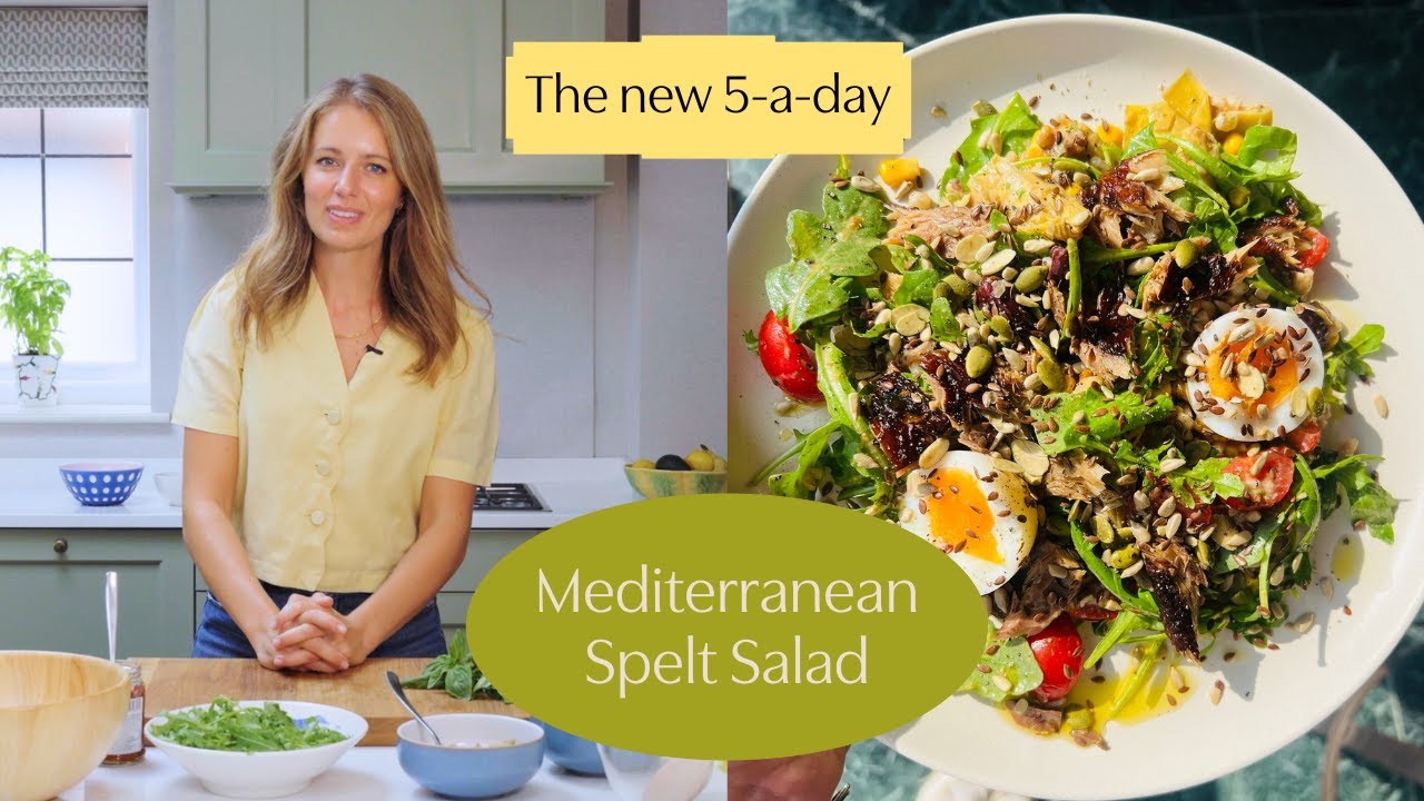 The Ultimate Salad For Fibre Maxing | Mediterranean Spelt Salad Recipe & Should You Buy Organic?