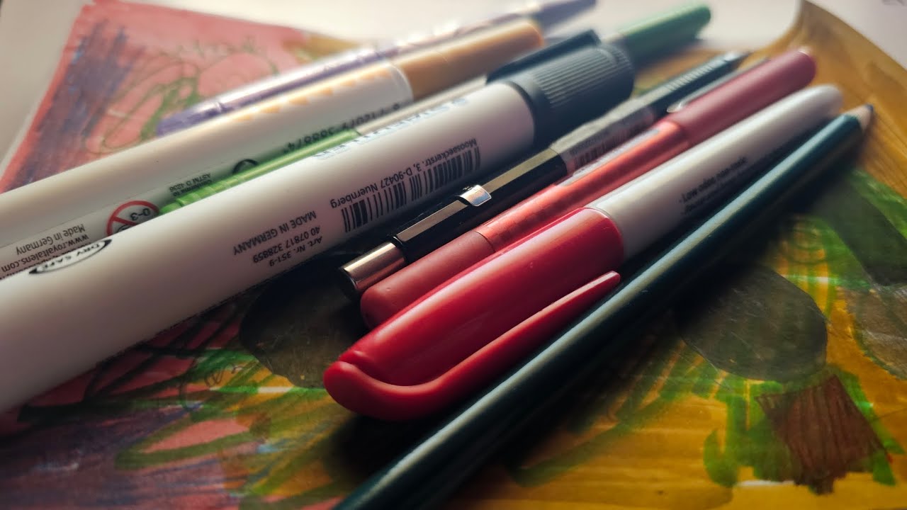 asmr - writing + scribbling - lofi