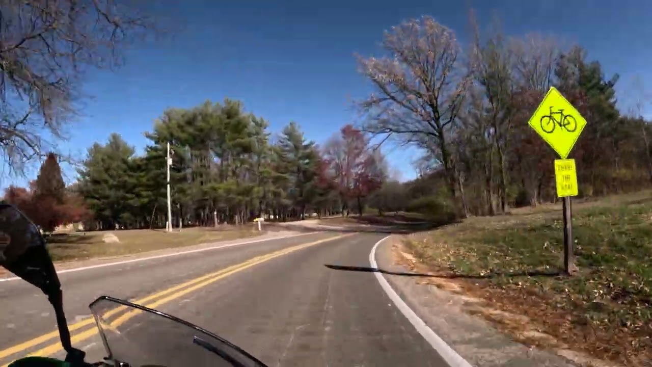 Riding near Starved Rock