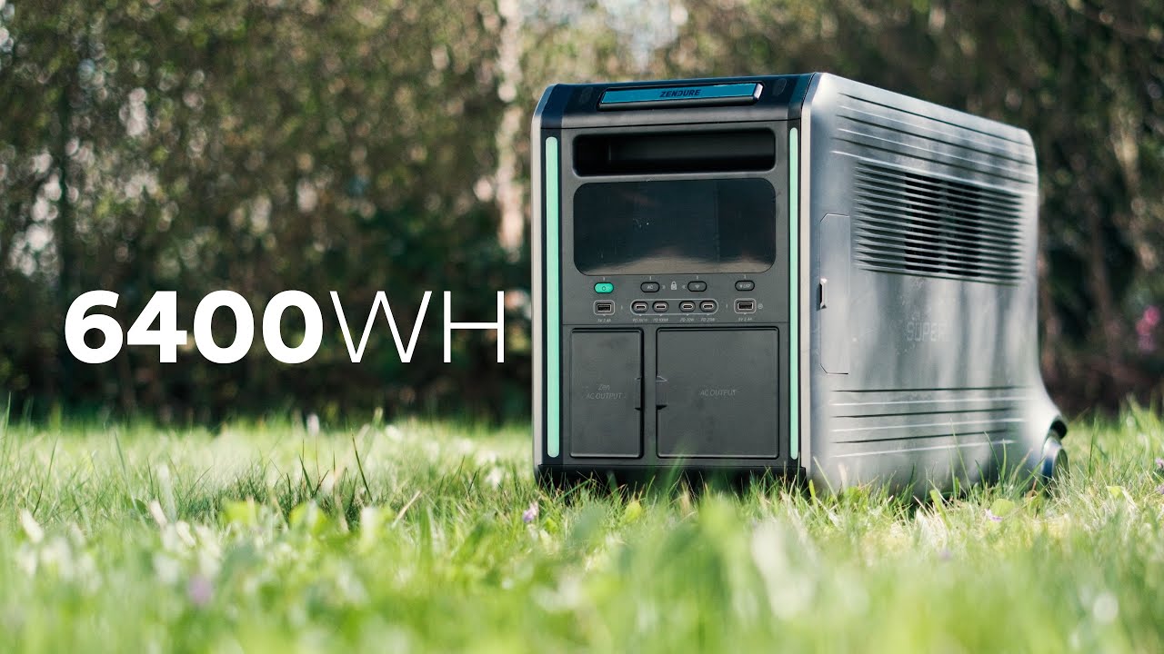 6400Wh power station for video productions: Zendure SuperBase V6400 review